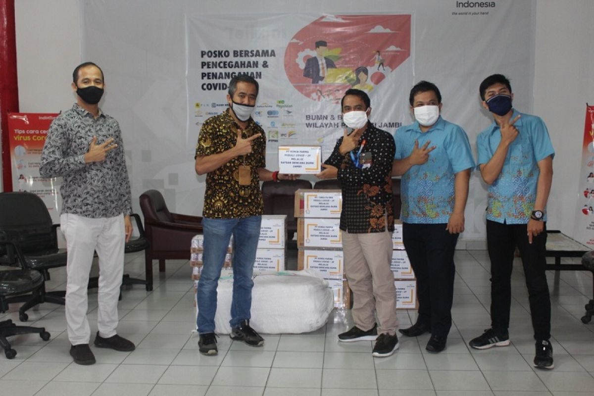 Kimia Farma Jambi bantu alat pendukung medis melalui Satgas BUMN