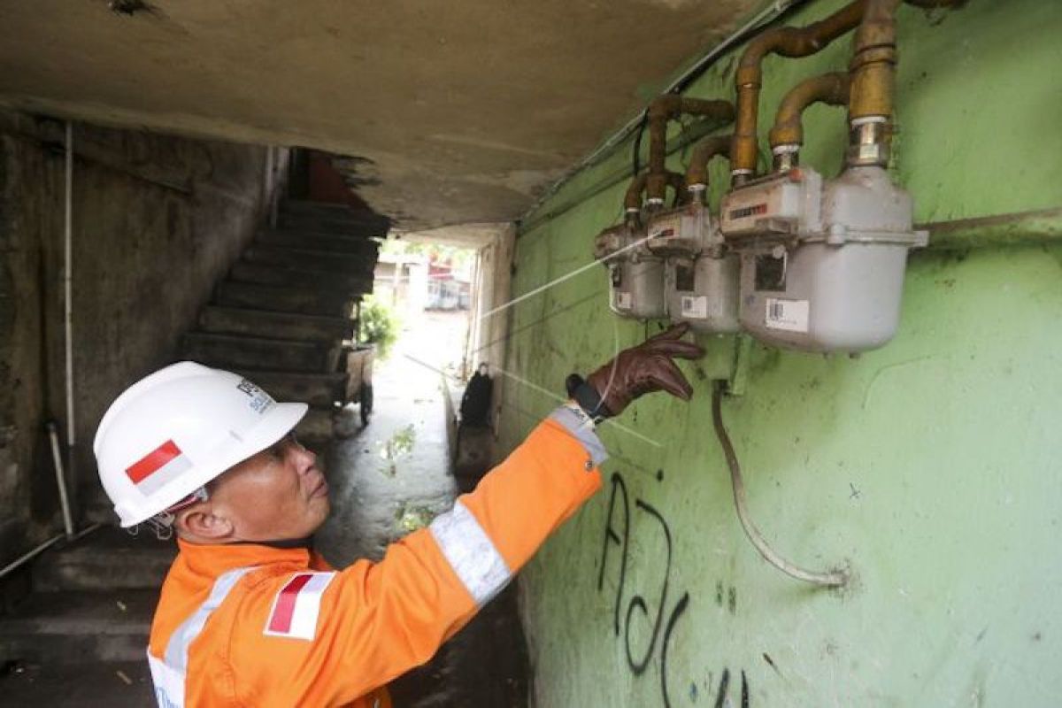 PGN realisasikan 19.099 sambungan jaringan gas rumah tangga di tengah pandemi