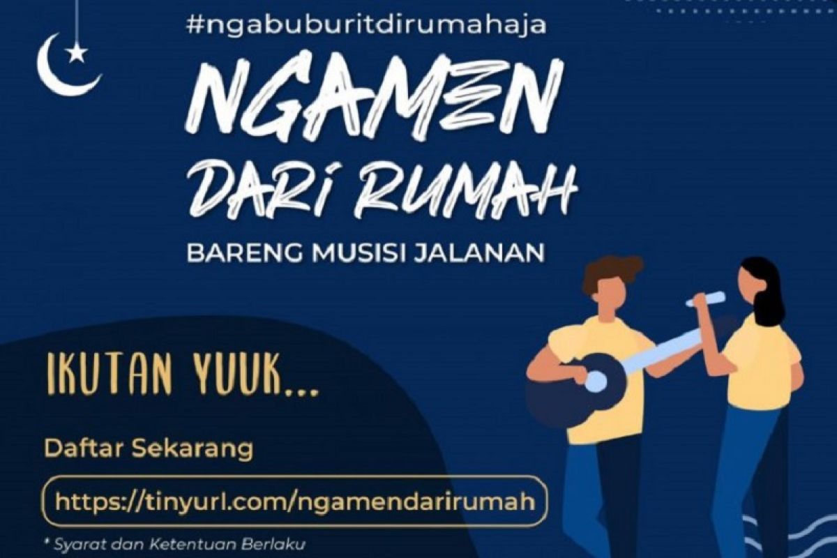 Kegiatan kuliah musik daring "Ngamen dari Rumah" hadirkan Tompi dan Ridho Slank