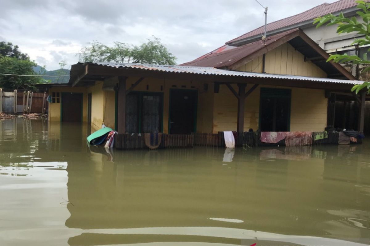 Sebanyak 1.193 rumah warga Aceh Besar terendam banjir