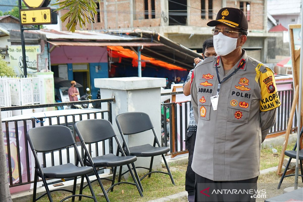 Kapolda Gorontalo minta petugas lakukan pengawasan PSBB secara humanis