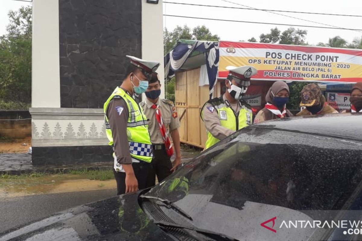 Cegah COVID-19, Polres Bangka Barat perketat pengawasan di perbatasan