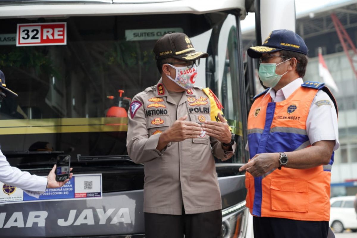 Bus umum dapat beroperasi jika ditunjuk Kemenhub