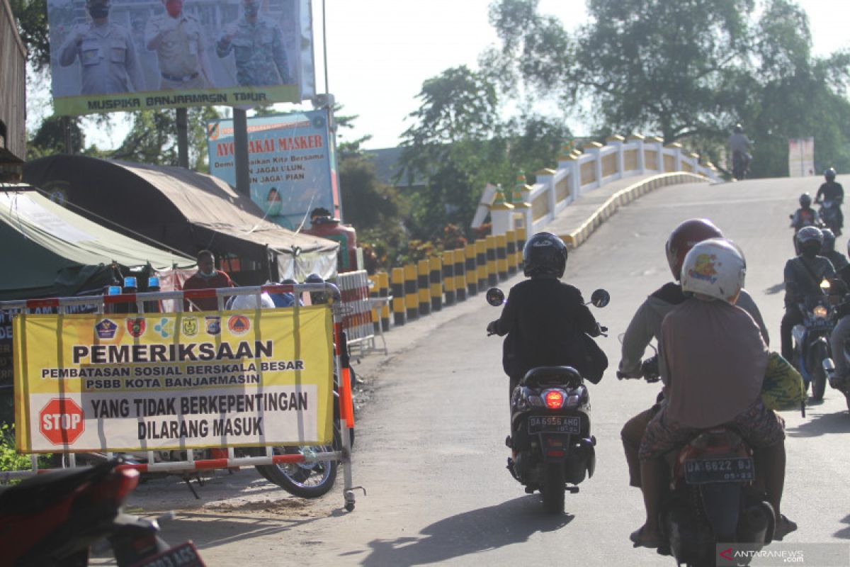 PSBB di Kota Banjarmasin belum mampu redam lonjakan kasus COVID-19