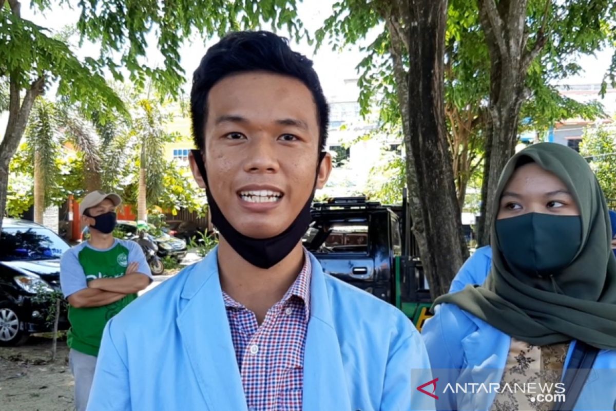 Mahasiswa UNRI tetap KKN di tengah pandemi corona