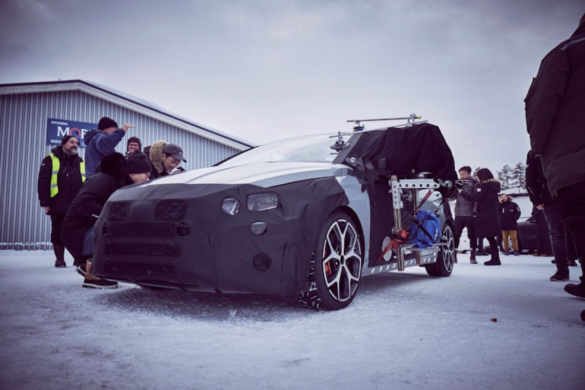 Prototipe Hyundai i20 N baru terungkap dalam uji cuaca ekstrem