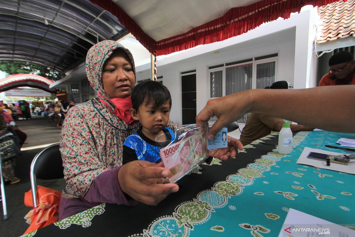 Jokowi berharap bantuan sosial pemerintah tingkatkan daya beli warga