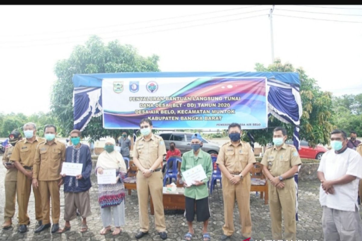 Pencairan BLT-DD di Bangka Barat ditargetkan selesai sebelum Lebaran