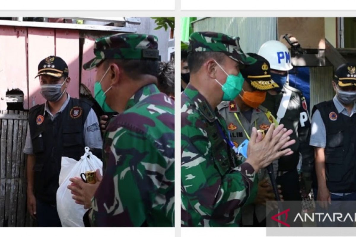 Kodam Hasanuddin gandeng paguyuban salurkan sembako di tiga pulau