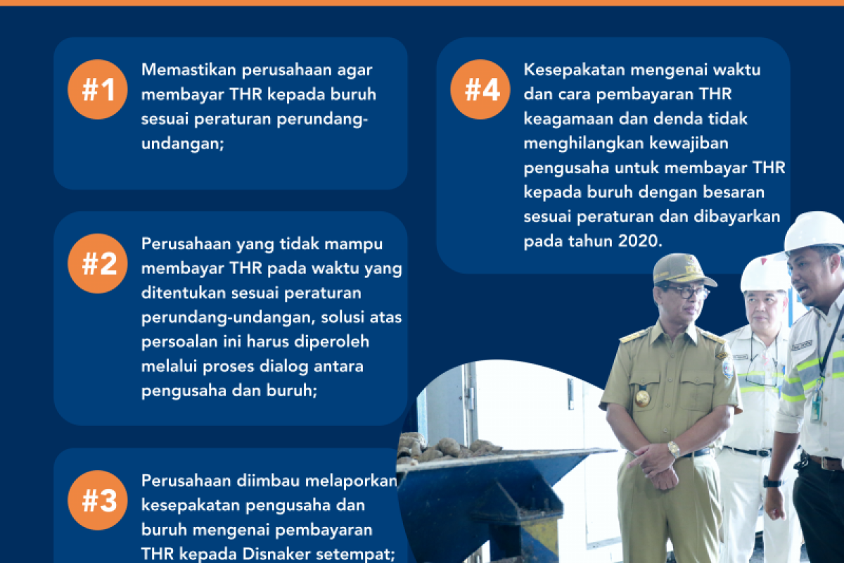 Pandemi Covid-19, Perusahaan Tetap Wajib Berikan THR