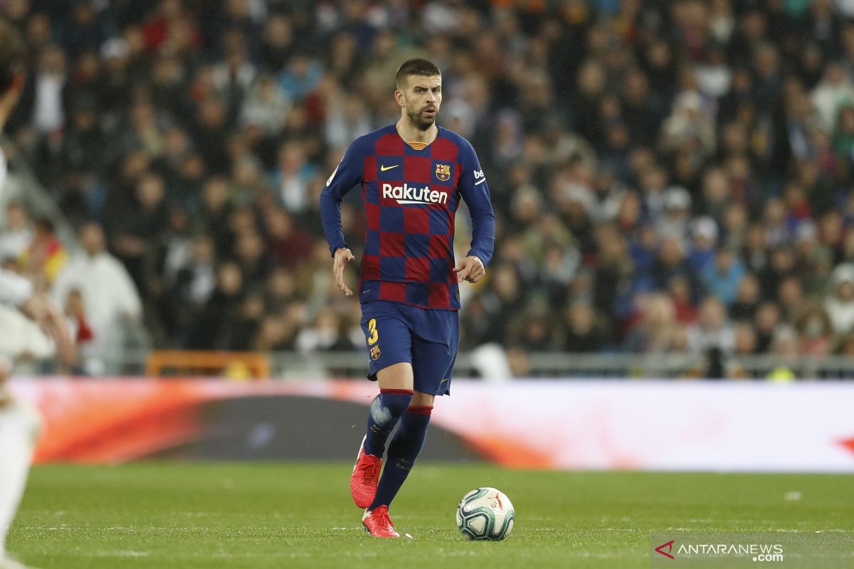 Gerard Pique kurang setuju La Liga kembali bergulir 12 Juni