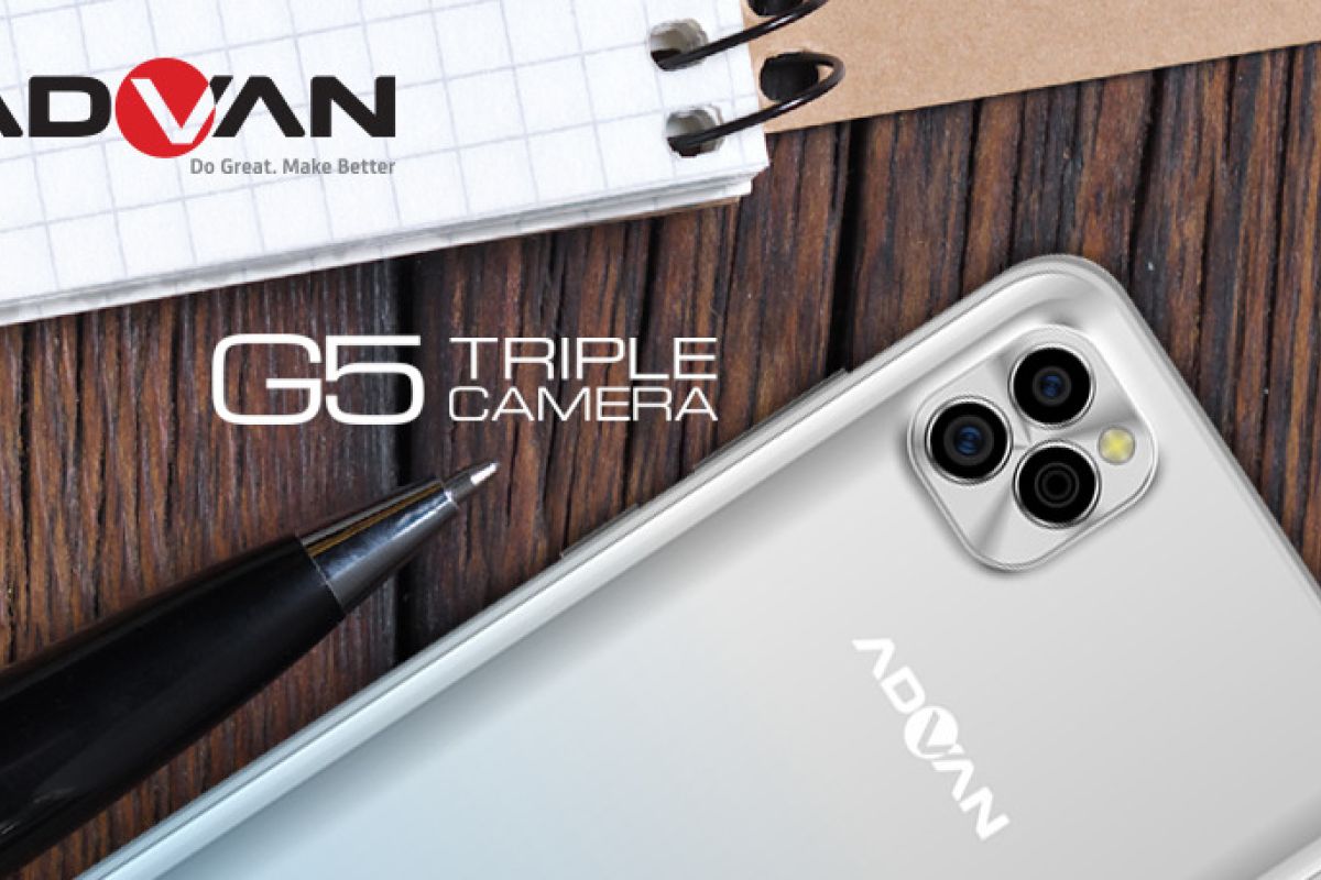 Advan G5 hadirkan ponsel berteknologi tiga kamera