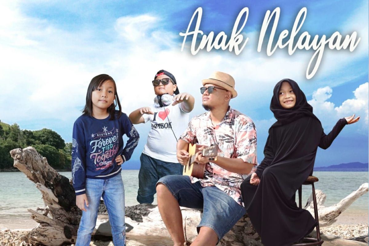 Gandeng musisi cilik Pulau Lombok, Om Apip rilis album "Anak Nelayan"