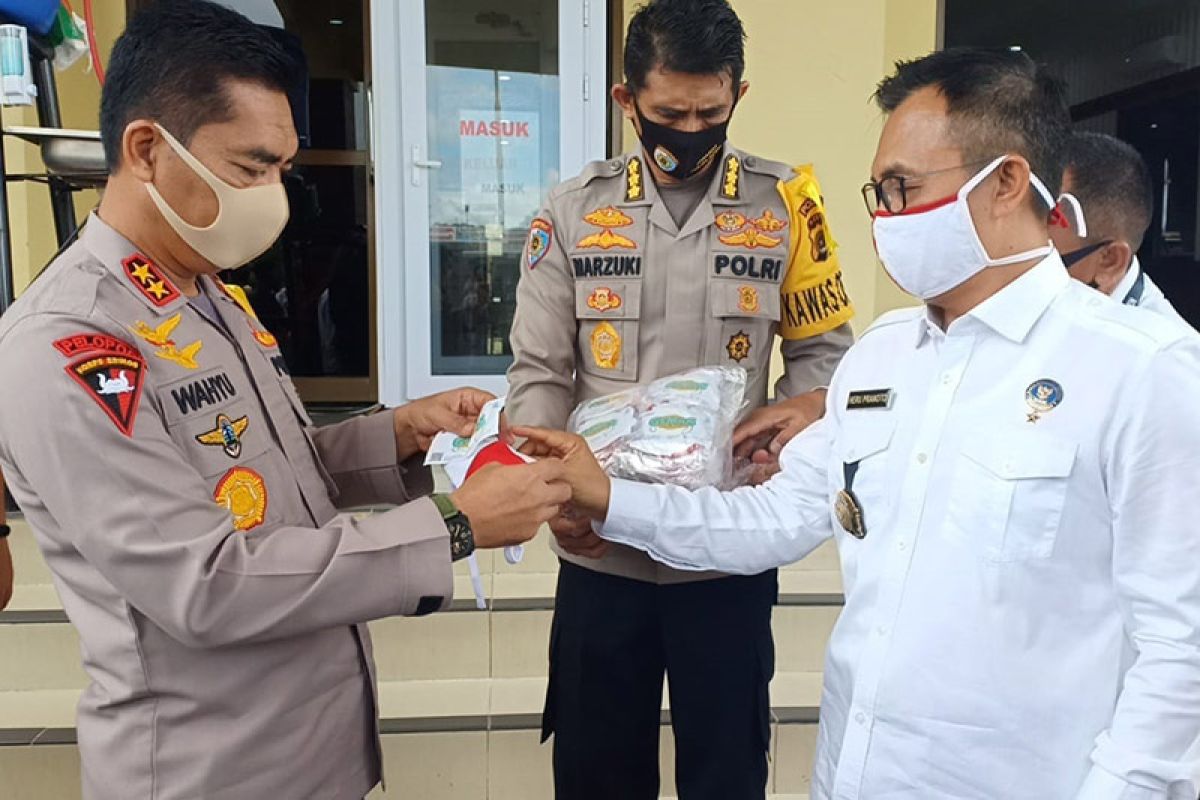 BNN serahkan bantuan 30 ribu masker kepada Polda Aceh