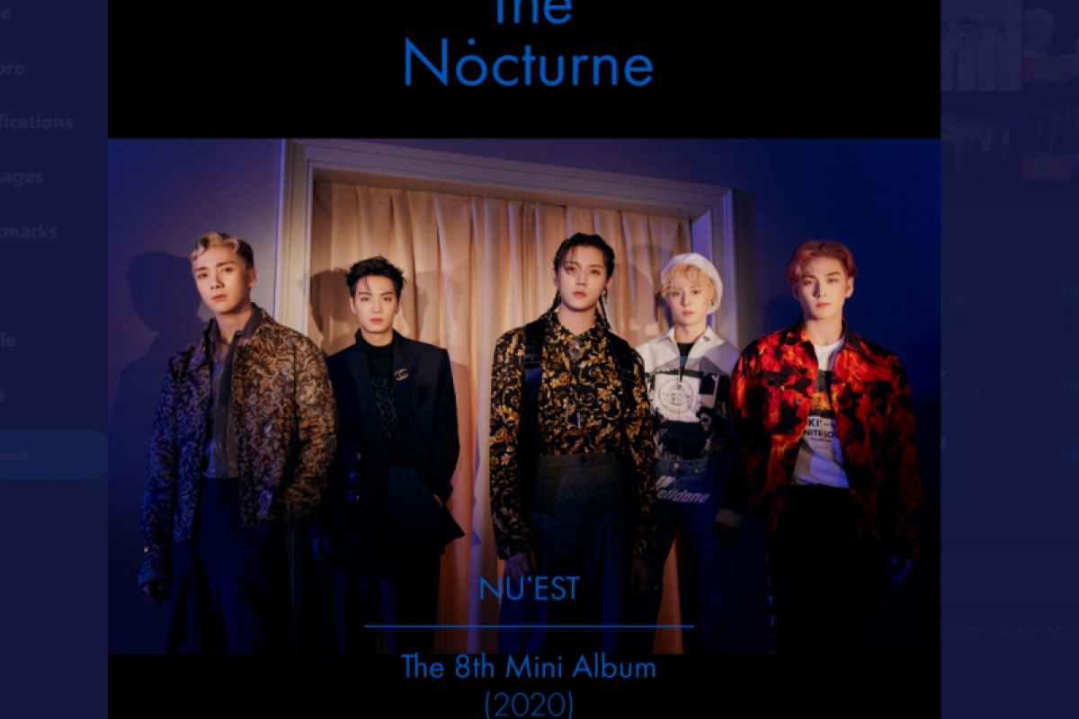 NU'EST kembali ke dunia musik, hadirkan album "The Nocturne"