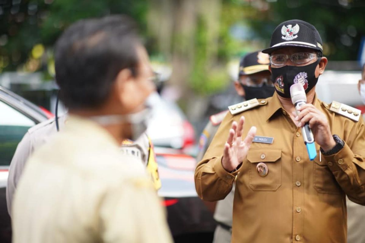 Maidi tegaskan pedagang dan pembeli pasar di Kota Madiun terapkan protokol kesehatan