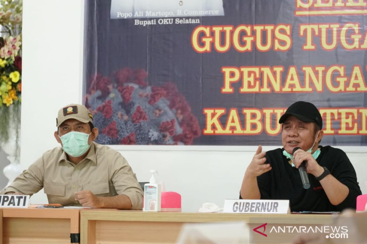 Sumsel siap bantu jaring pengaman sosial Kota Palembang dan Prabumulih yang akan terapkan PSBB