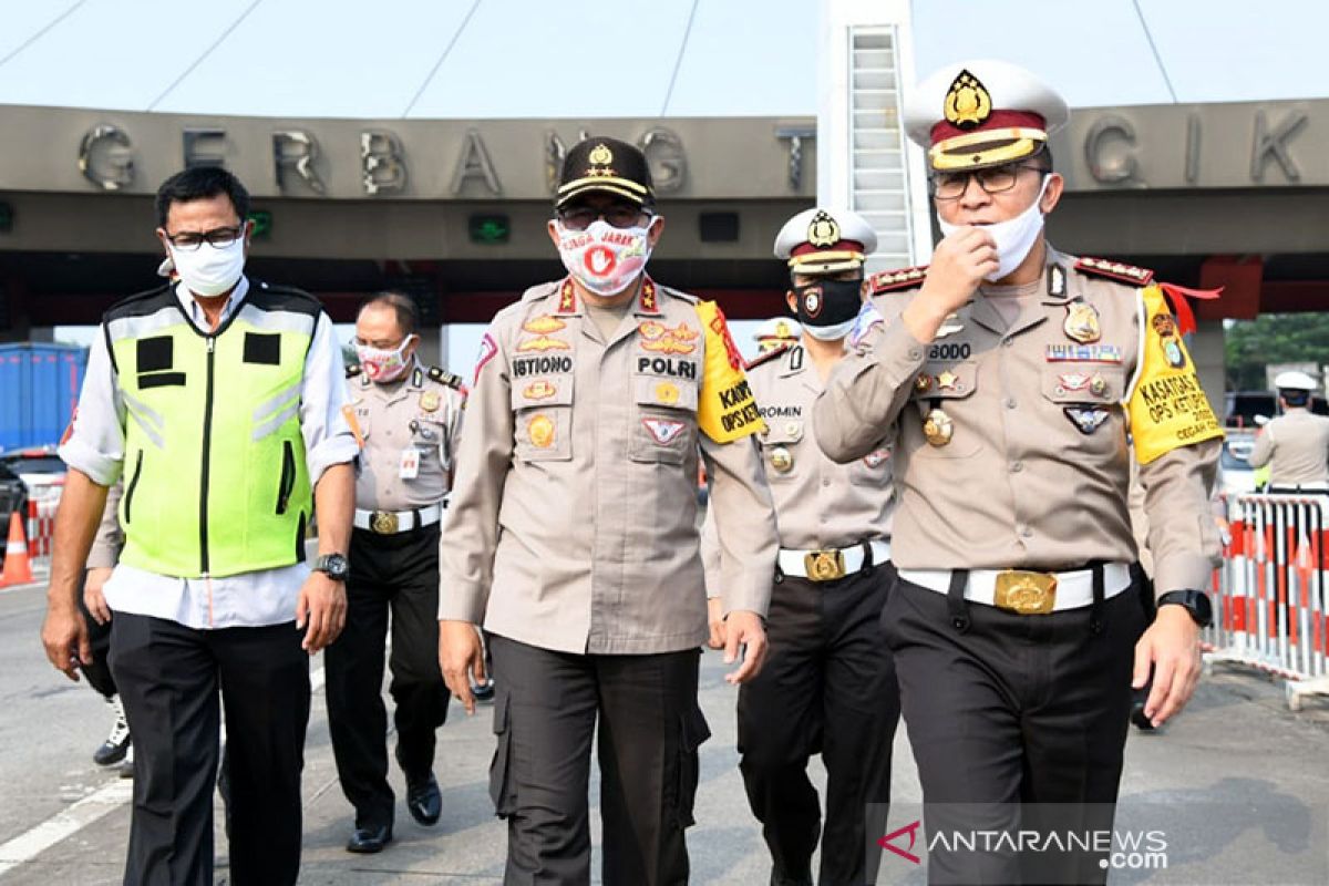 Kakorlantas: Mudik tetap dilarang meski transportasi umum beroperasi