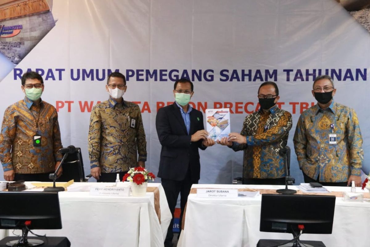 Waskita Beton Precast bukukan laba bersih Rp806,1 miliar pada 2019