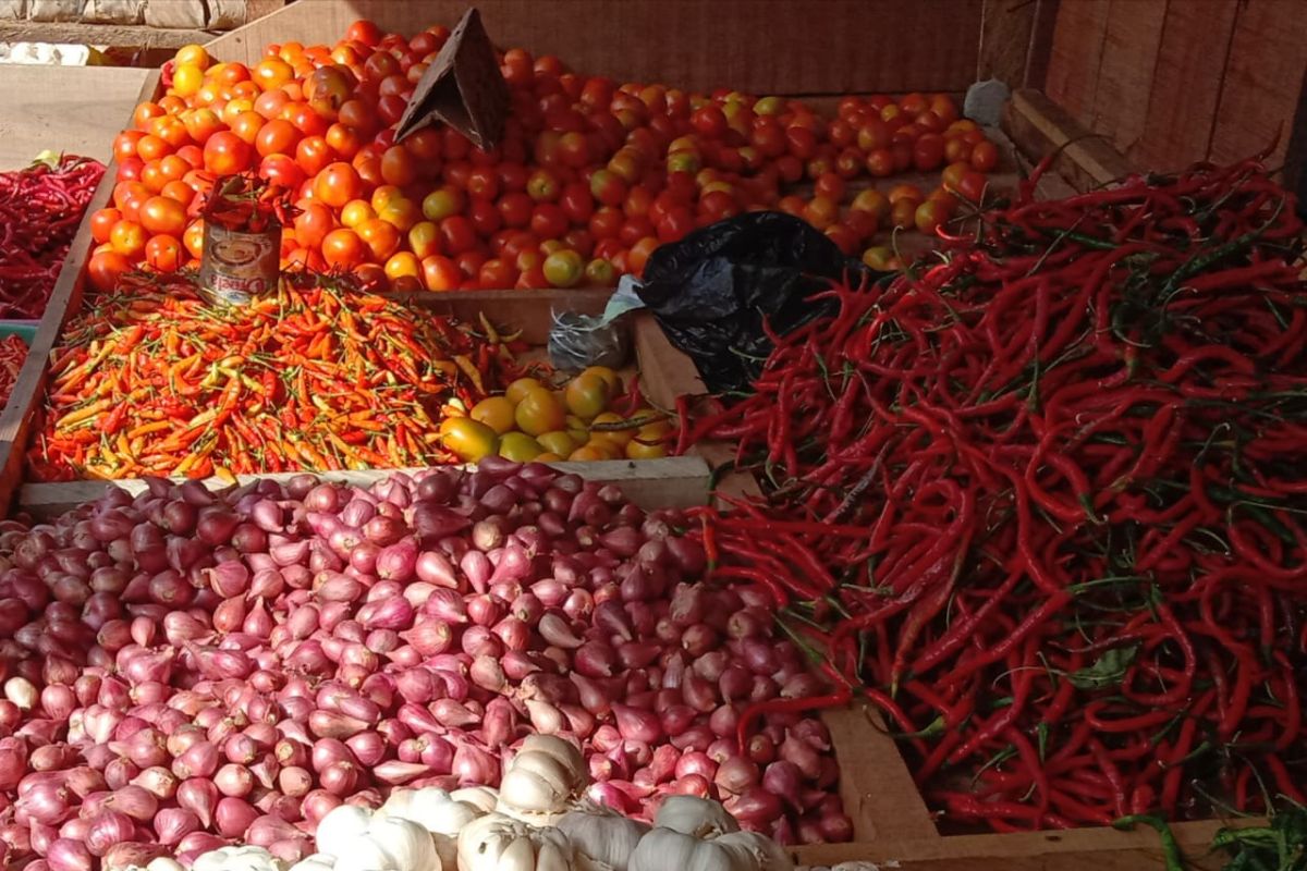 Harga bawang putih di pasar tradisional Ambon Rp20.000/Kg