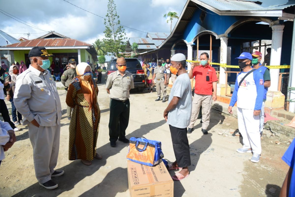 Pemprov Gorontalo bantu korban kebakaran di Kabupaten Gorontalo