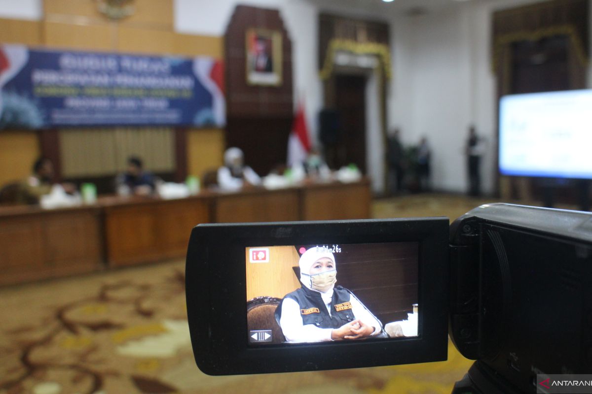 Gubernur Jatim terbitkan SE penindakan PSBB Surabaya Raya