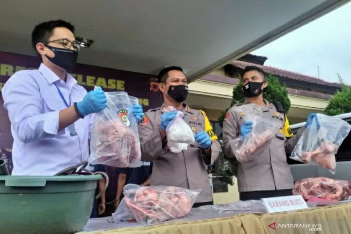 Jual daging babi diolah mirip daging sapi, 4 orang pelaku diamankan