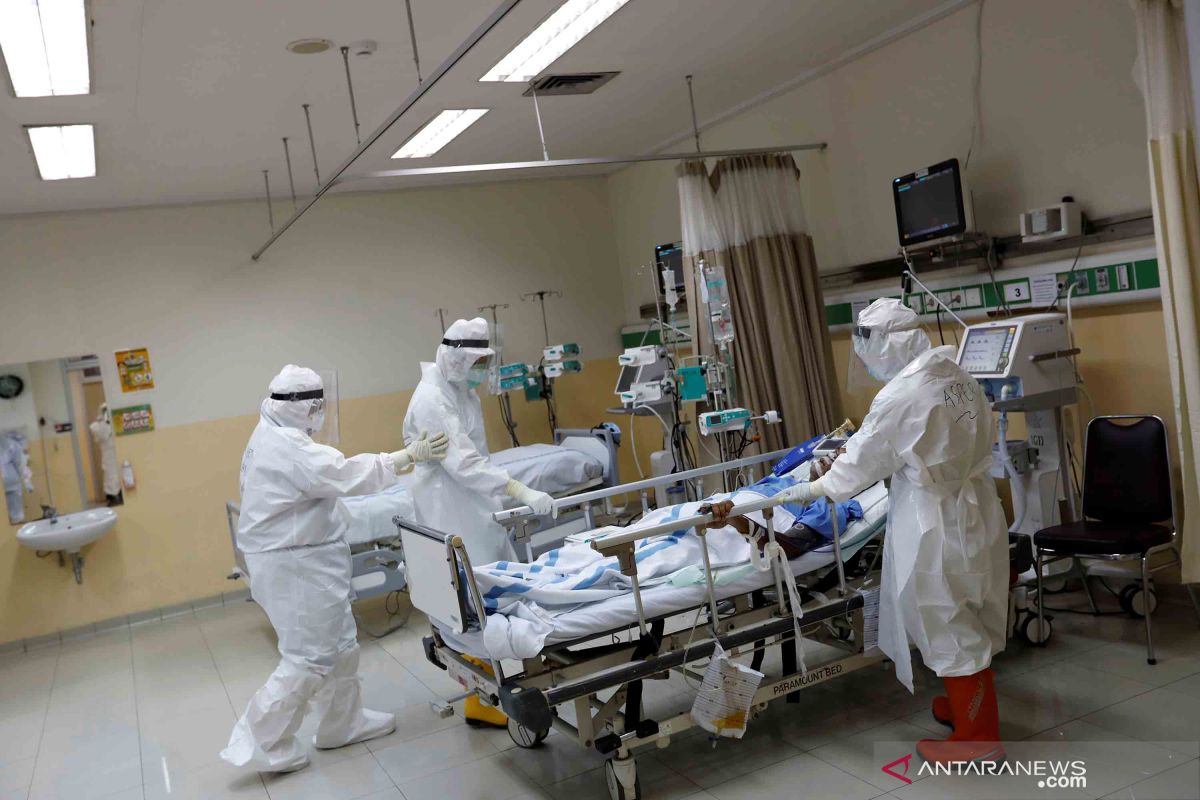 Ruang isolasi dan ICU di 7 RS rujukan Jakarta terisi 100 persen
