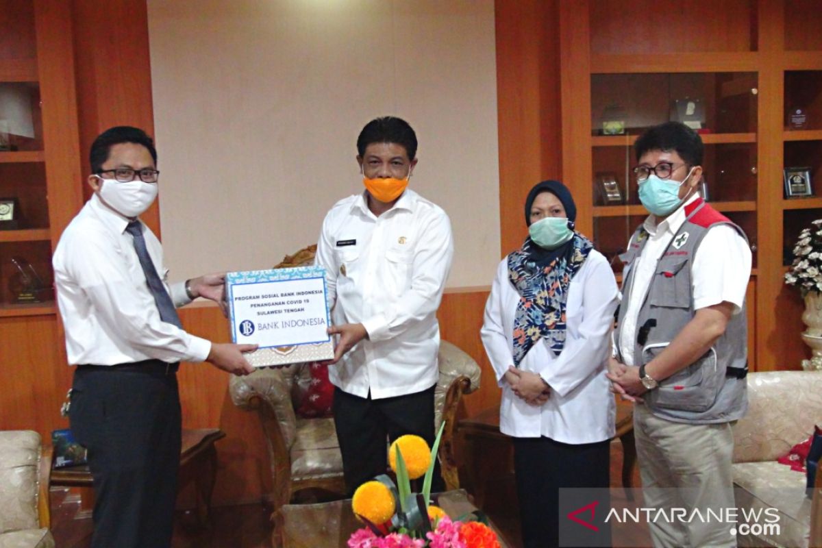 Bank Indonesia bantu sembako bagi tenaga kesehatan di Sulteng