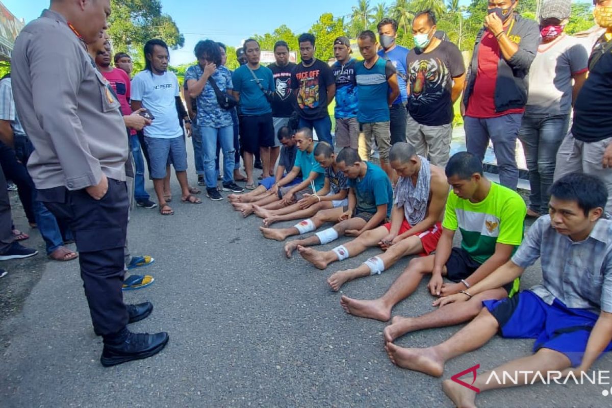 Polisi tembak tahanan kabur dengan membobol Rutan Polres Hulu Sungai Selatan