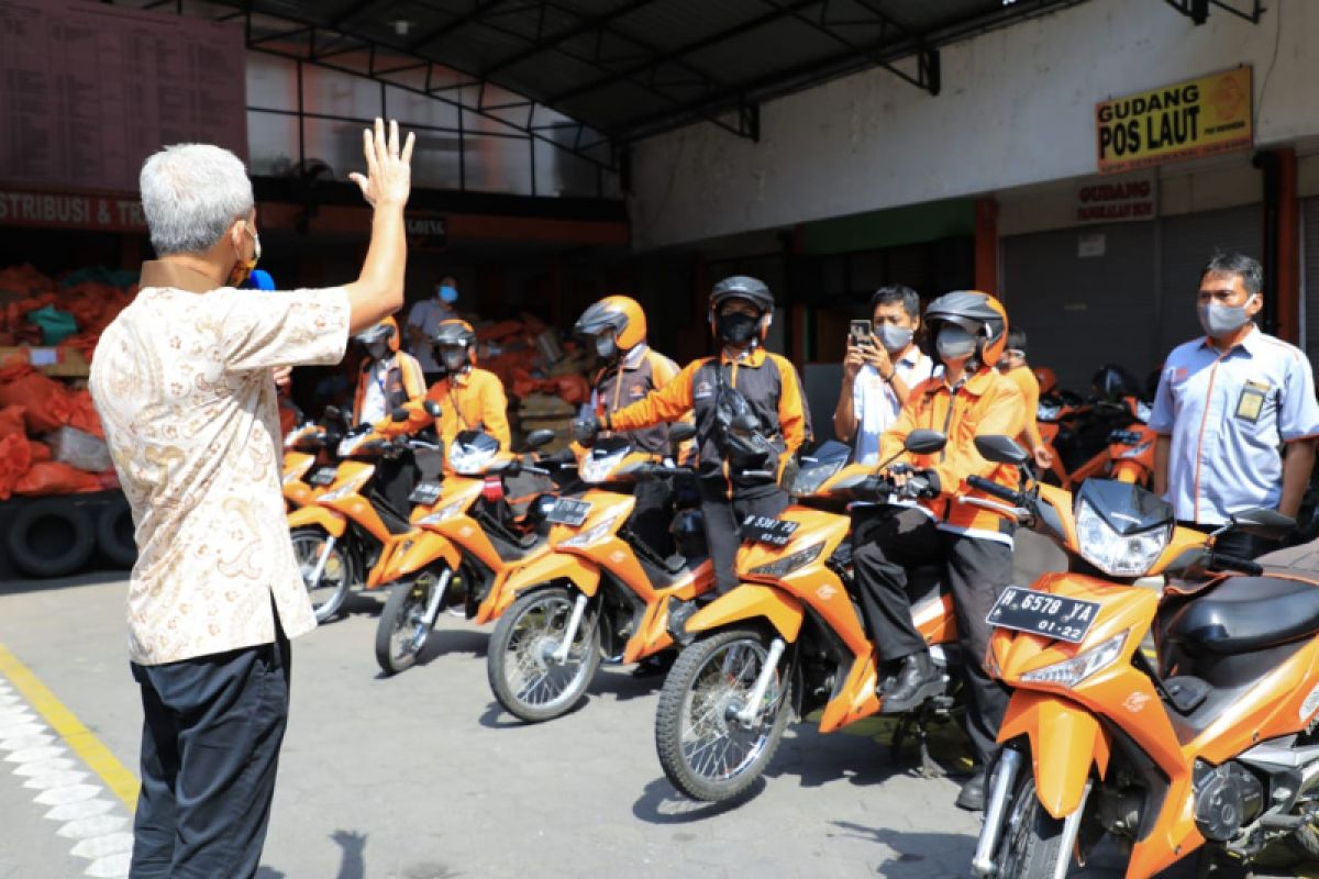 Jateng mulai salurkan bansos masyarakat terdampak COVID-19