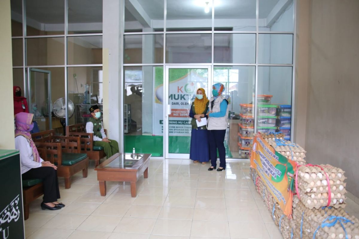 Wagub Nunik terima bantuan 4.000 telur untuk Laziz NU Lampung