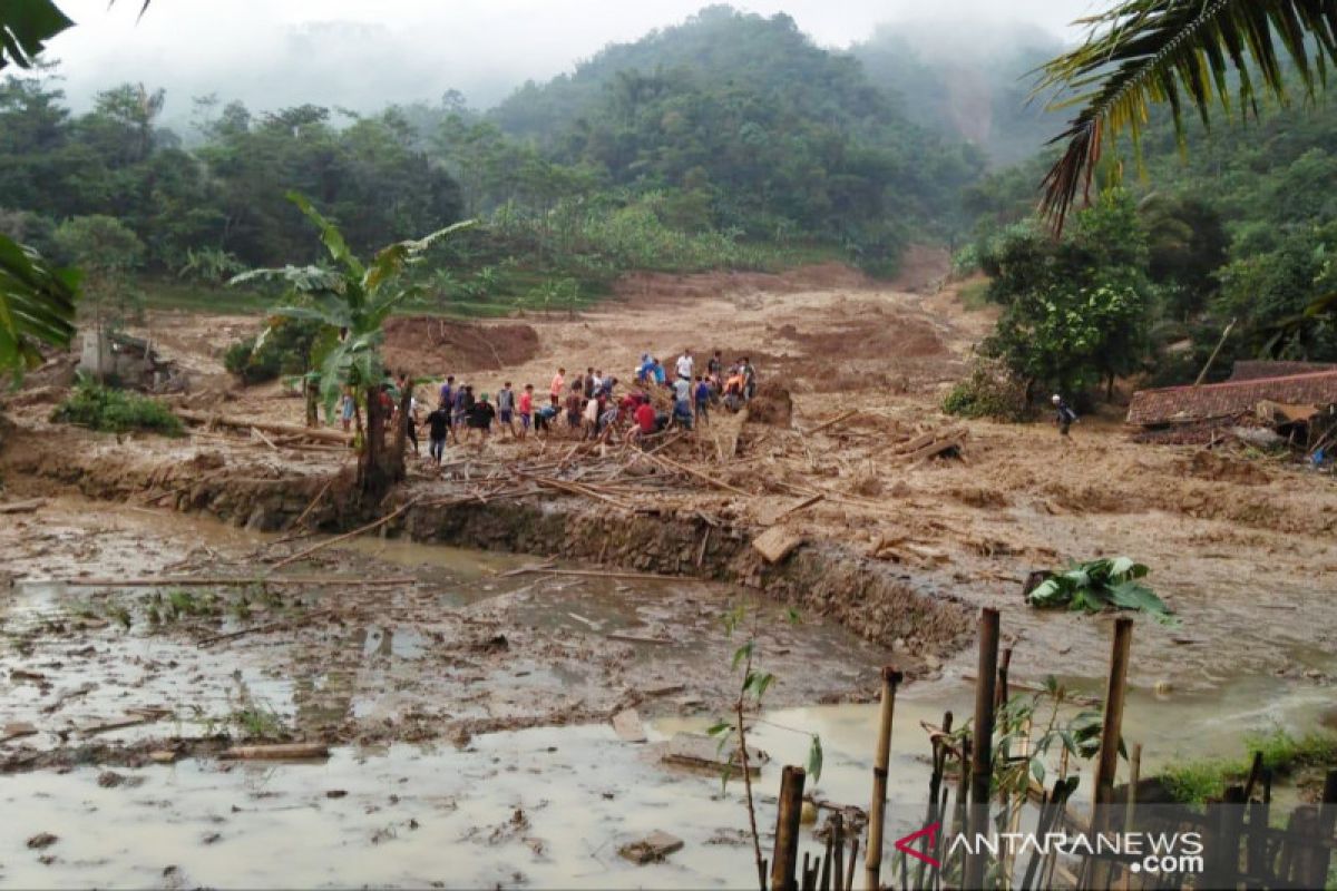 Sukajaya Bogor kembali diterjang bencana banjir dan longsor