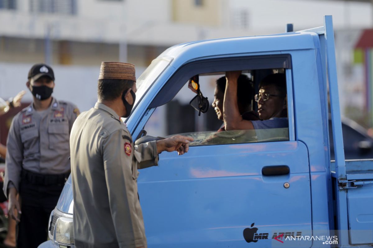 2.459 pelanggaran terjadi selama penerapan PSBB di Gorontalo