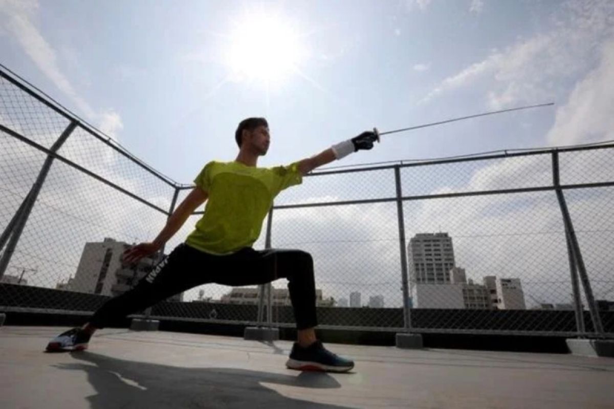 Walaaah, Menunggu Olimpiade, atlet anggar Jepang jadi pengantar makanan