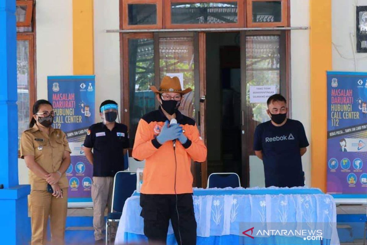 Wali Kota Manado pantau dan serahkan bantuan bagi 5.360 orang