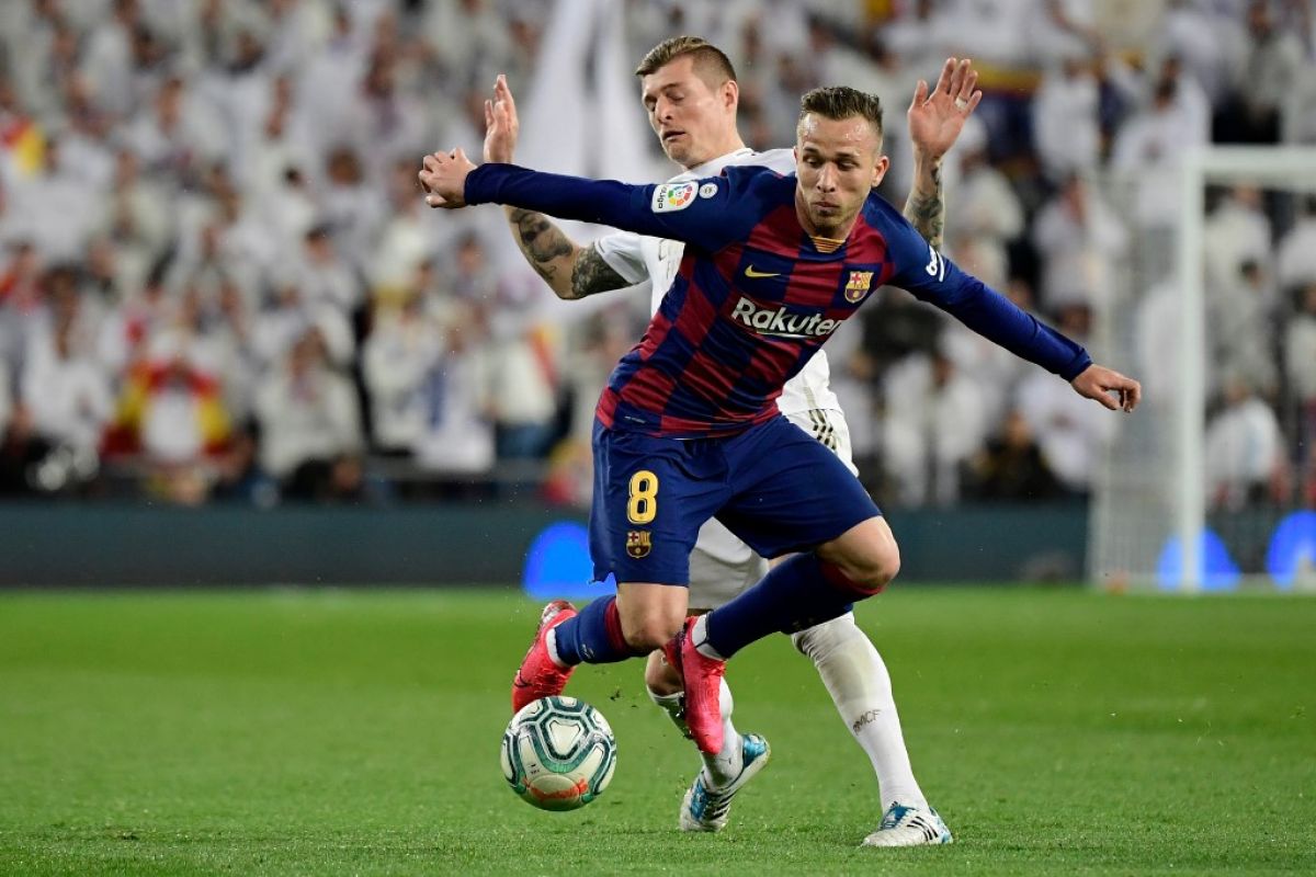 Liga Spanyol - Gelandang Barcelona Arthur Melo tak mau tinggalkan Barca