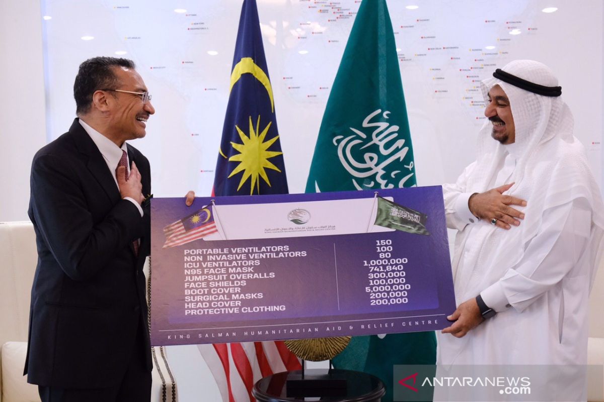 Saudi sumbang peralatan pengobatan ke Malaysia