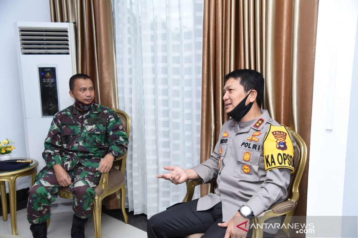 Sinergitas TNI-Polri jaga kamtibmas perairan di Kalsel