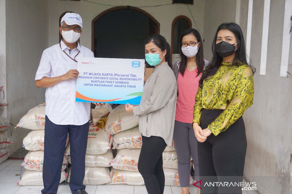 Wijaya Karya sebut alokasikan dana CSR Rp3,14 miliar di tengah COVID