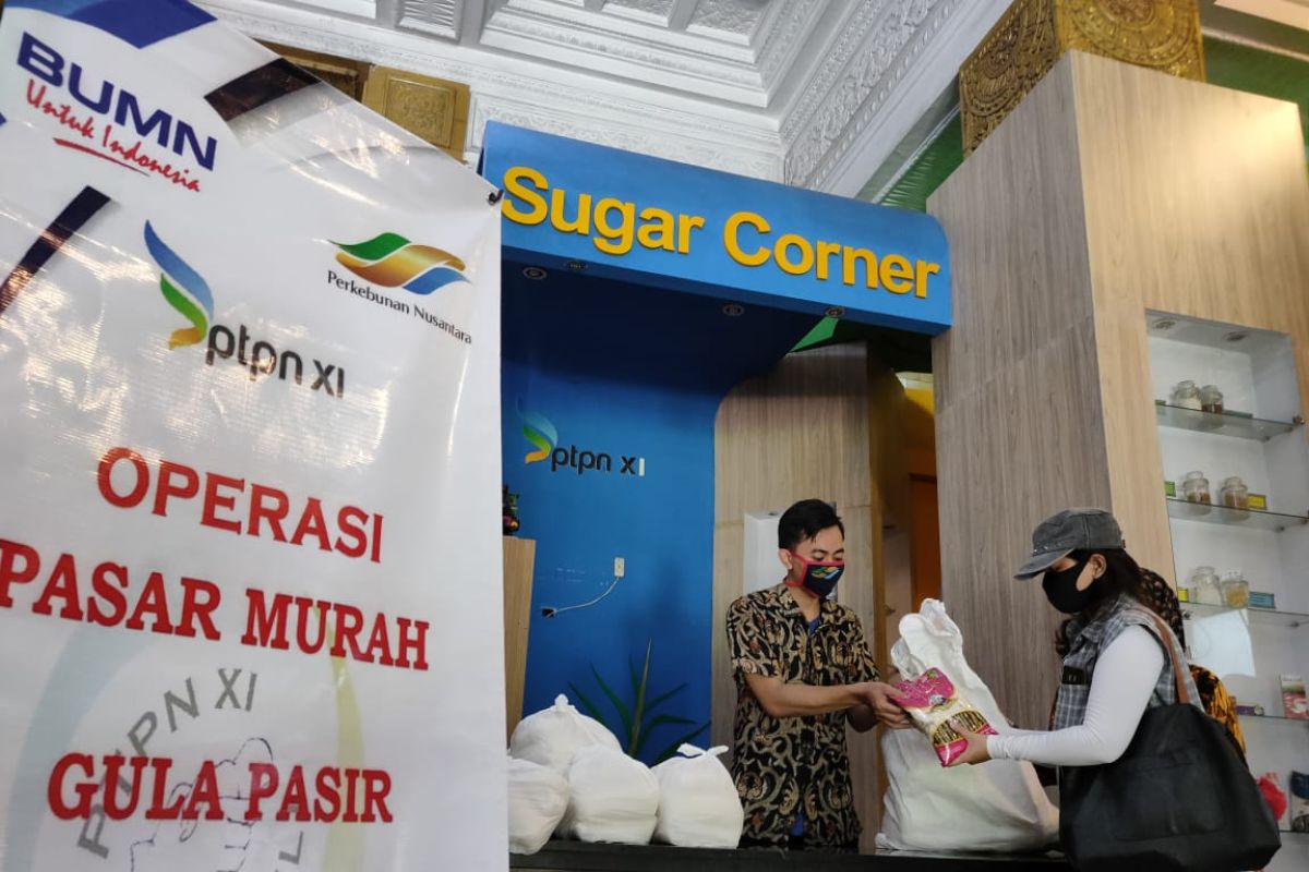 PTPN XI gelar pasar murah bagi pelaku media