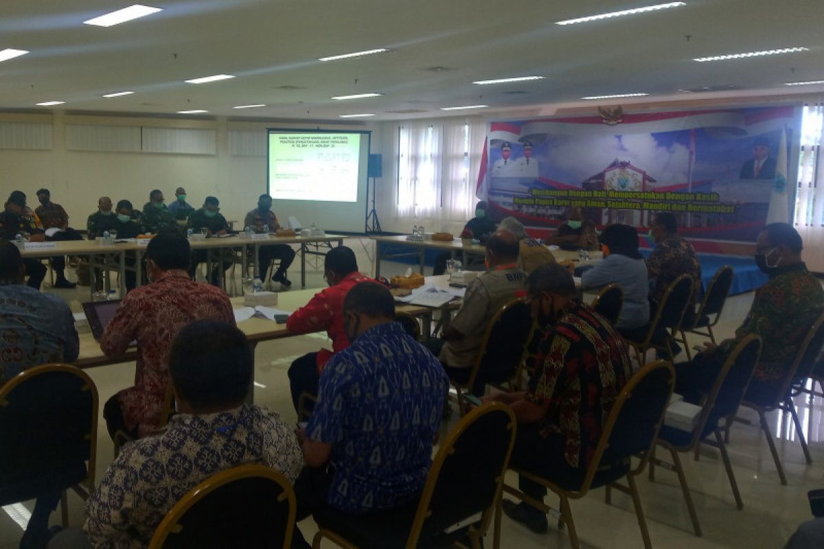 Gugus tugas nasional evaluasi penanganan COVID-19 di Papua Barat