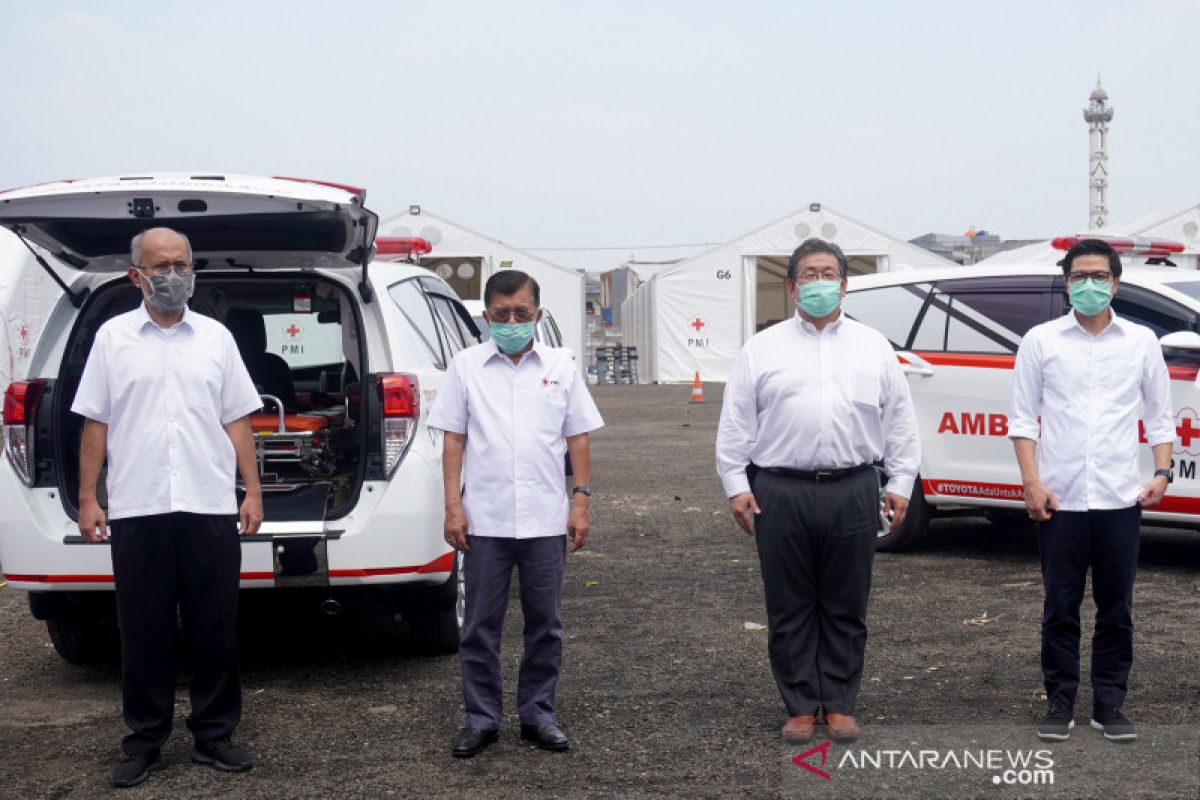 Toyota kirim bantuan penanganan COVID-19 kepada PMI dan Kemenkes