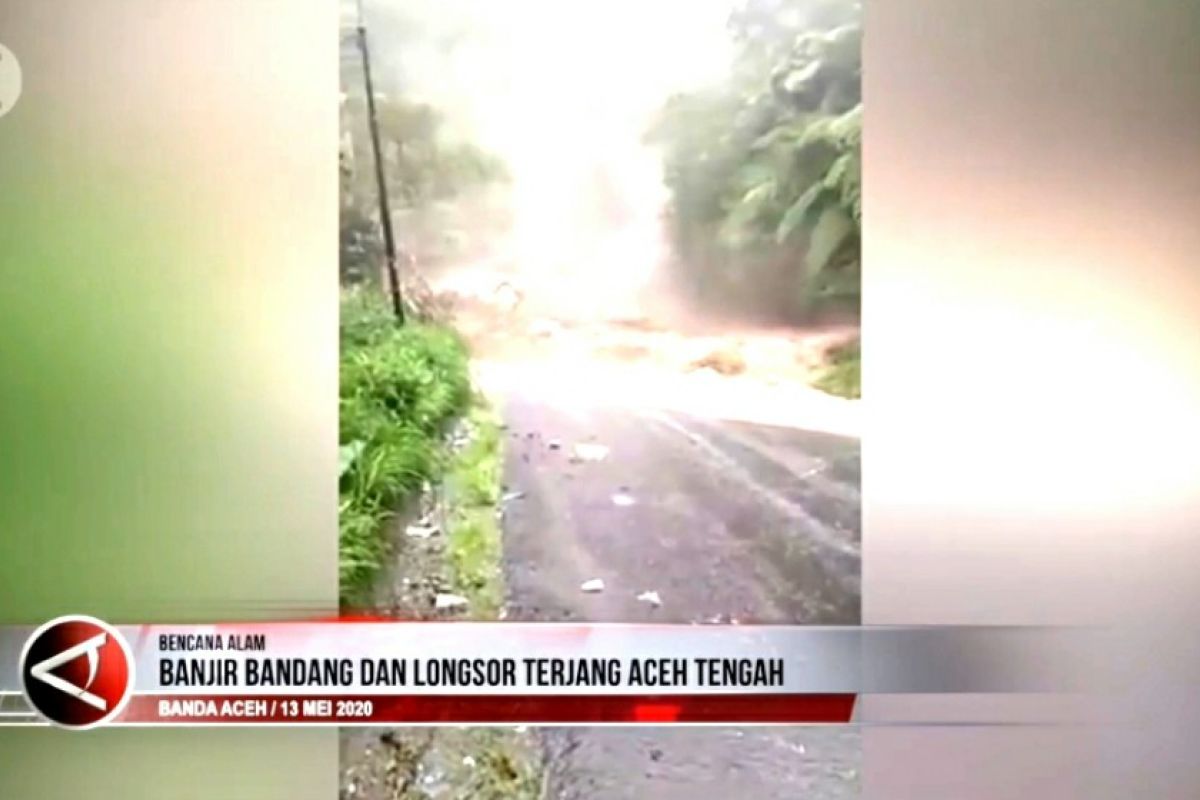 Video: banjir bandang menerjang Aceh Tengah