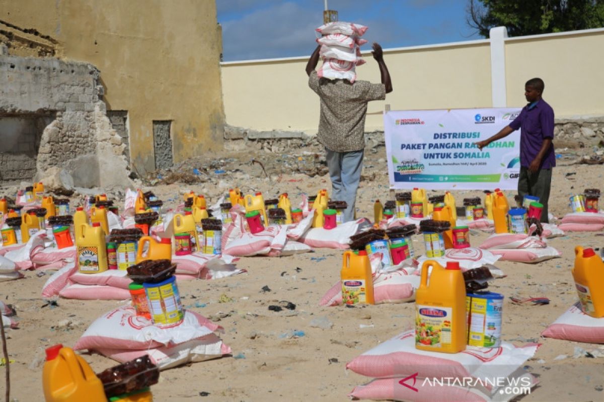 ACT beri bantuan pengungsi di Somalia jelang Idul Fitri
