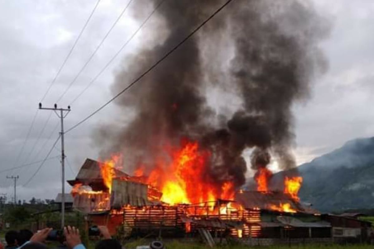 Dua rumah terbakar di Aceh Tengah