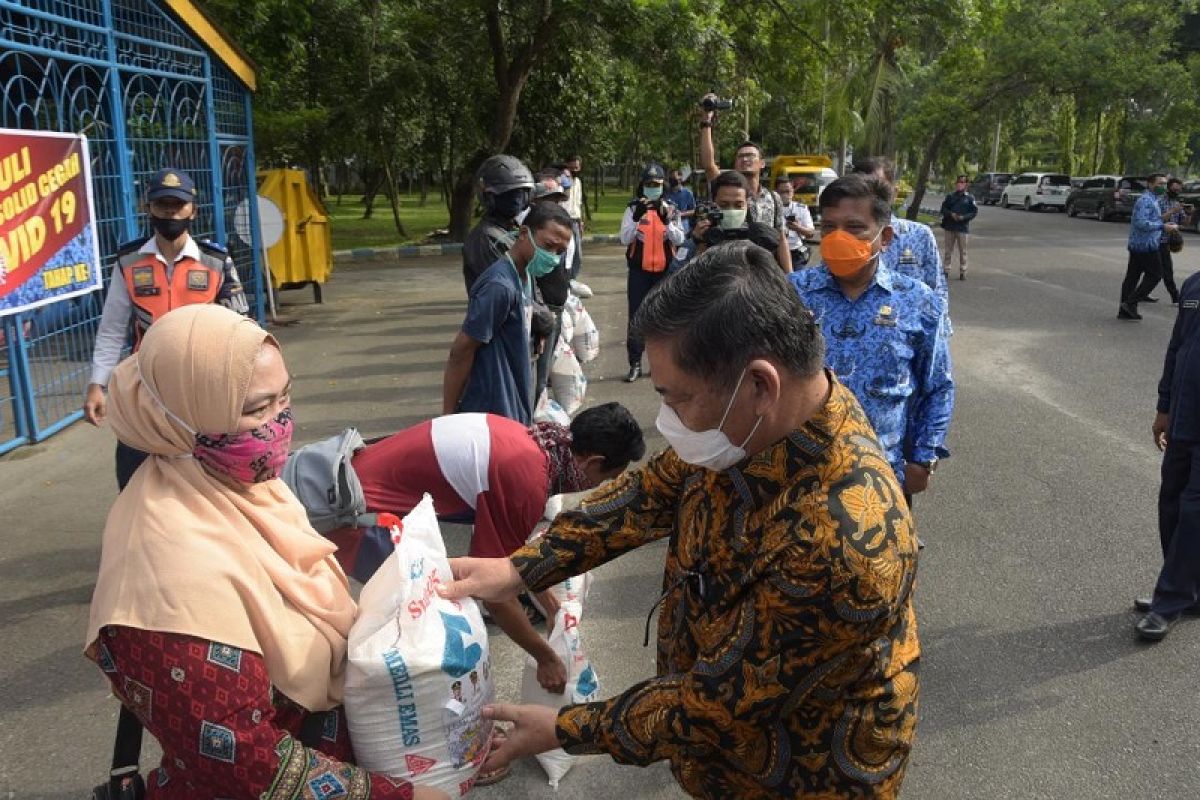 Korpri Deliserdang kembali salurkan ribuan paket  sembako