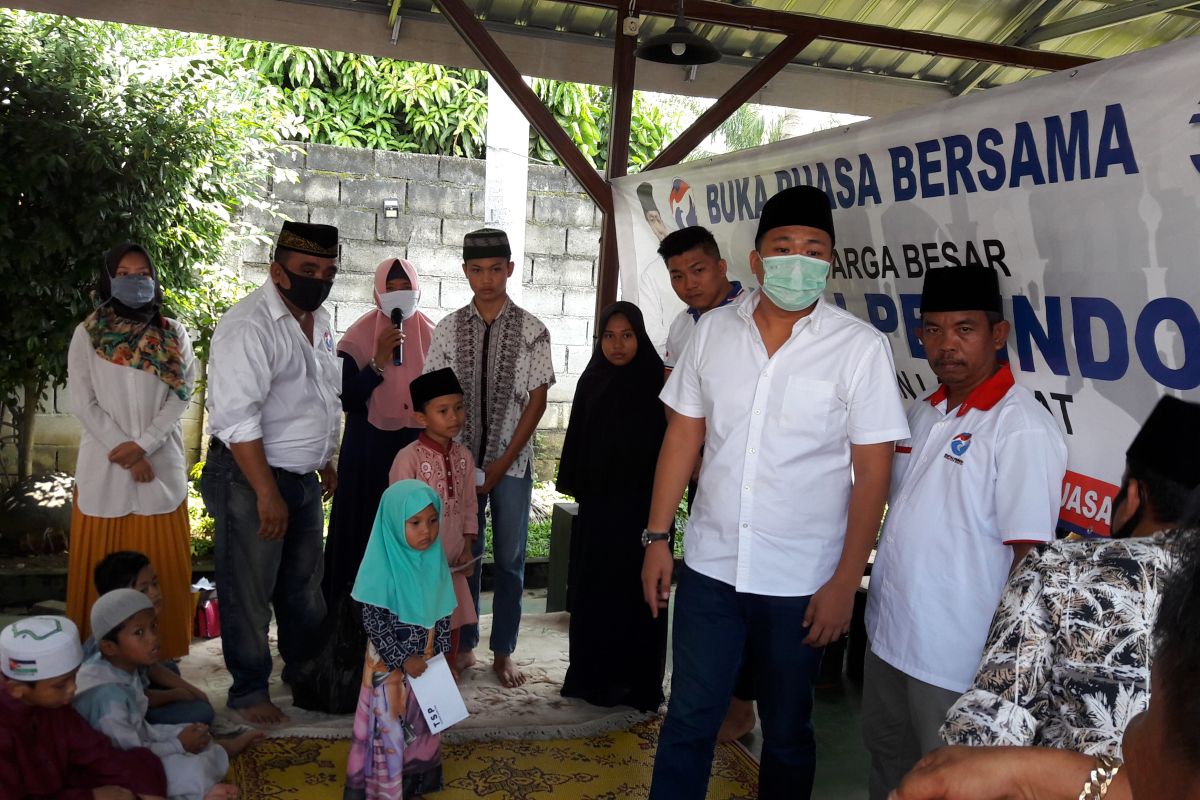 Partai Perindo Langkat berbagi kasih sayang dengan 200 anak yatim