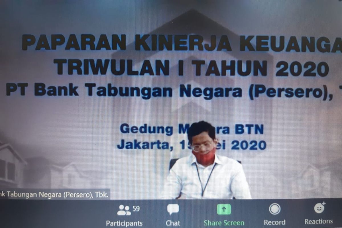 Hunian bersubsidi membuat kinerja BTN positif ditengah wabah