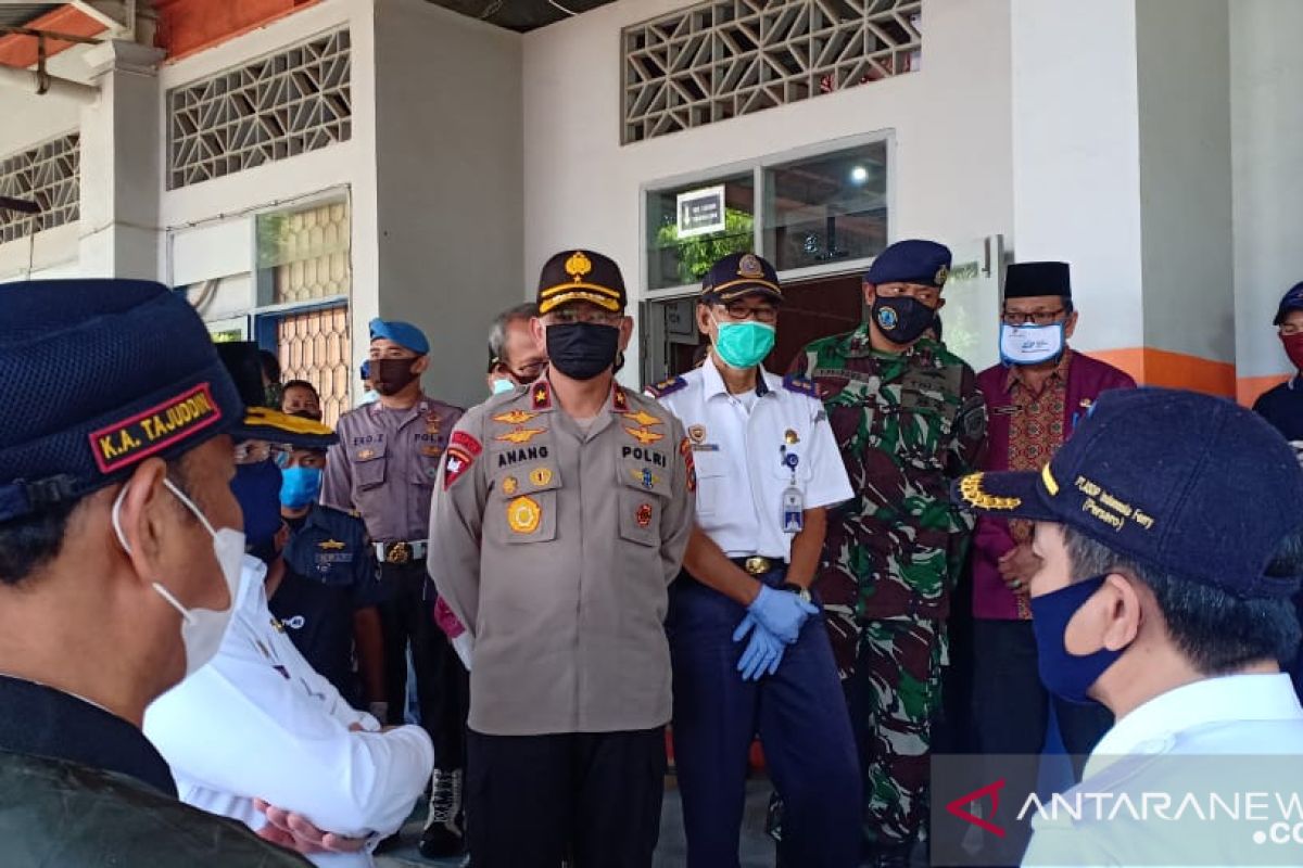 Kapolda Babel pantau aktivitas di Pelabuhan Tanjungkalian